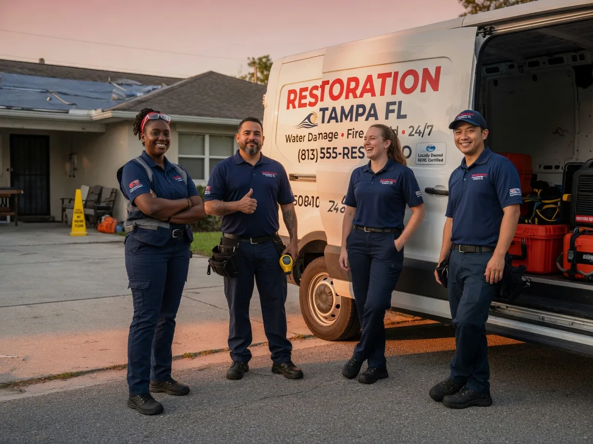 Water Damage Restoration company in Evergreen, NC